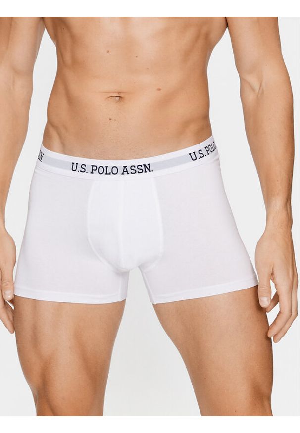 U.S. Polo Assn. Bokserki 80450 Biały. Kolor: biały. Materiał: bawełna