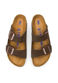 Birkenstock Klapki Arizona Bs 0951313 Brązowy. Kolor: brązowy. Materiał: skóra, zamsz #5