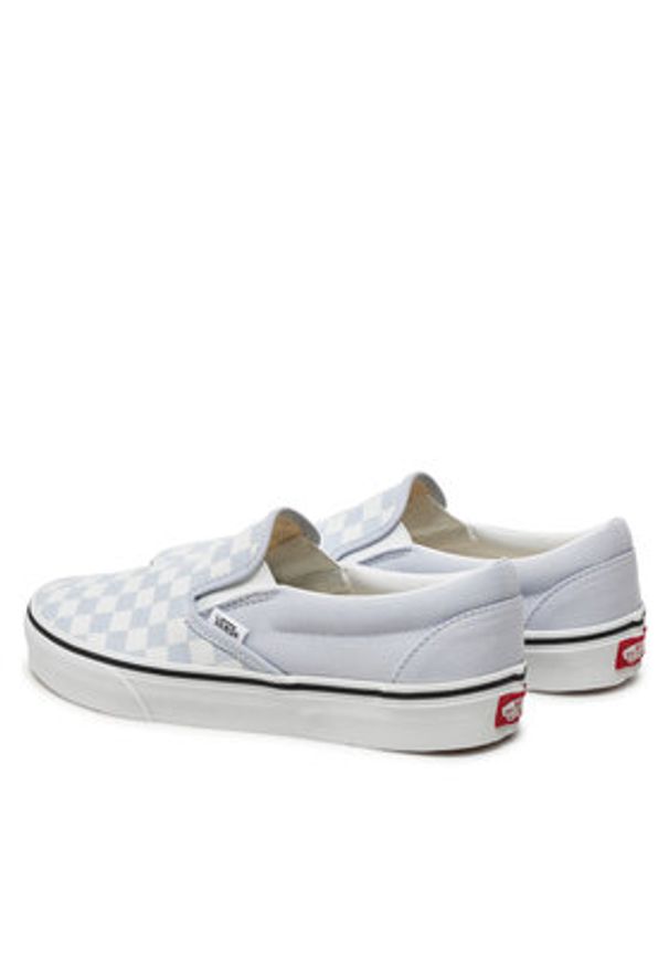 Vans Tenisówki Classic Slip On VN0A2Z41CHA1 Błękitny. Zapięcie: bez zapięcia. Kolor: niebieski. Materiał: materiał
