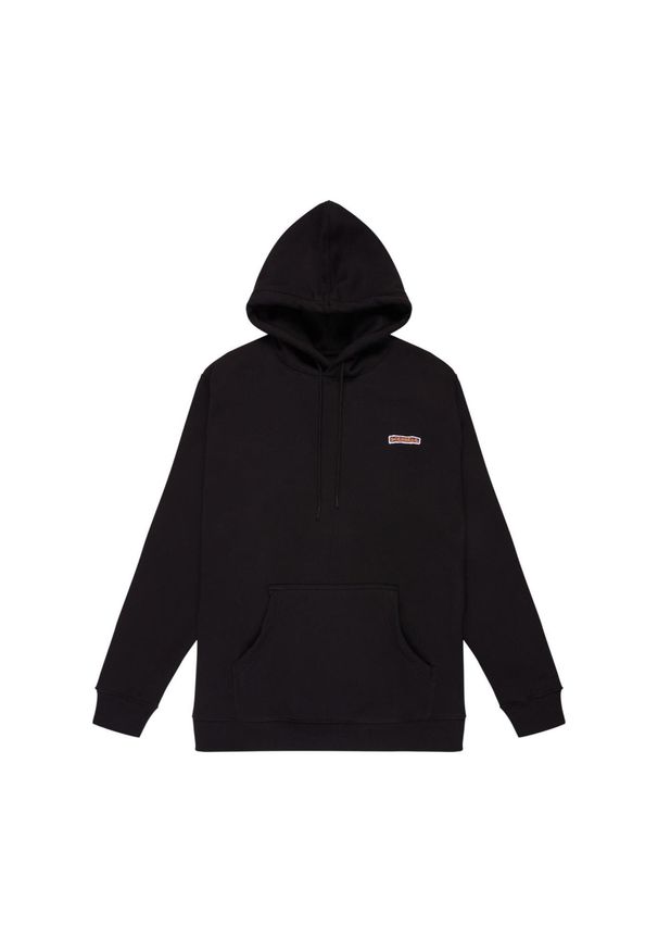 DC Shoes - Bluza z kapturem dla Mężczyzn PATCH IT Czarny. Typ kołnierza: kaptur. Kolor: brązowy, zielony, wielokolorowy. Materiał: tkanina, poliester, bawełna. Sport: skateboard