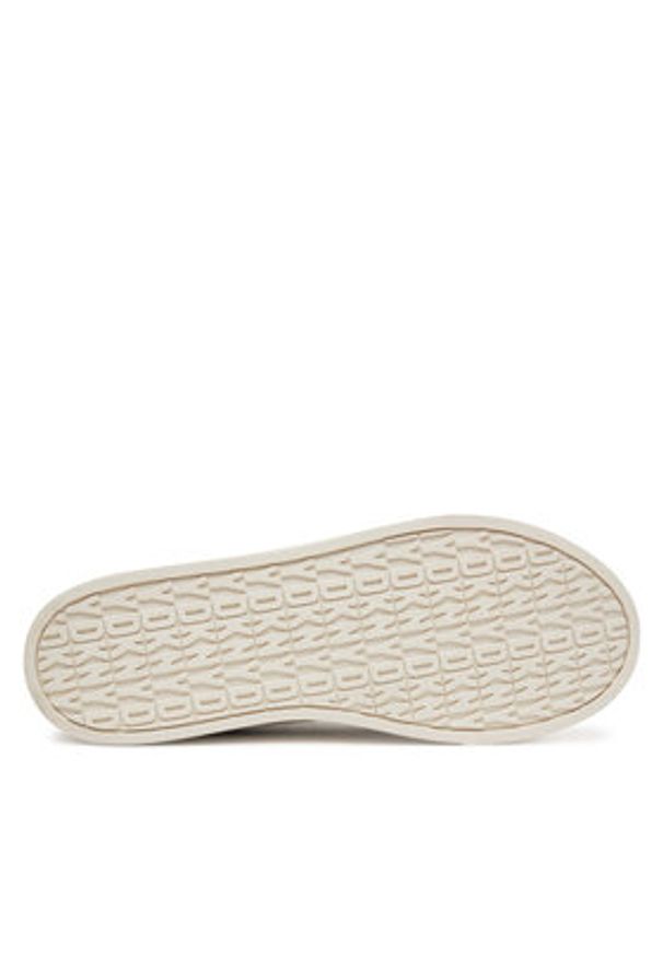 DKNY Trampki York Lace UP Sneak K2533982 Czarny. Kolor: czarny. Materiał: materiał