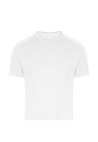 JUST COOL - Miejska Koszulka Fitness Unisex Dla Dorosłych. Kolor: biały. Sport: fitness