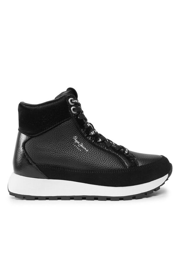 Pepe Jeans Sneakersy PLS31533 Czarny. Kolor: czarny