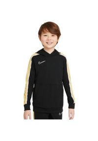 Bluza dla dzieci Nike NK Dry Academy Hoodie Po FP JB czarno-złota CZ0970 011. Kolor: czarny
