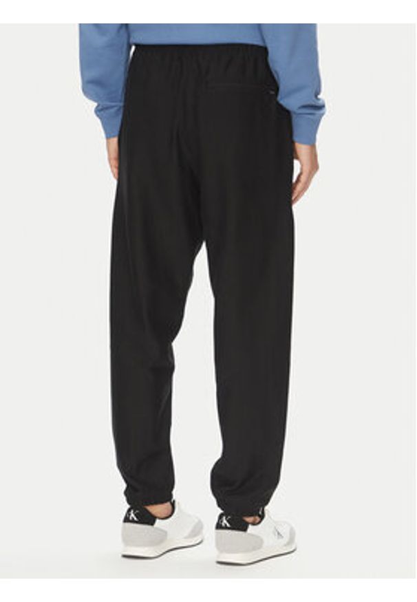 Calvin Klein Jeans Spodnie dresowe Premium LV04RC279G Czarny Regular Fit. Kolor: czarny. Materiał: bawełna