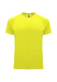 ROLY - T-shirt Dziecięca Sportowy Bahrain. Kolor: żółty. Sport: turystyka piesza