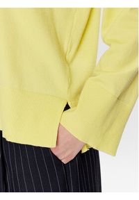 Moss Copenhagen Sweter Dalinda 17430 Żółty Relaxed Fit. Kolor: żółty. Materiał: wiskoza #4