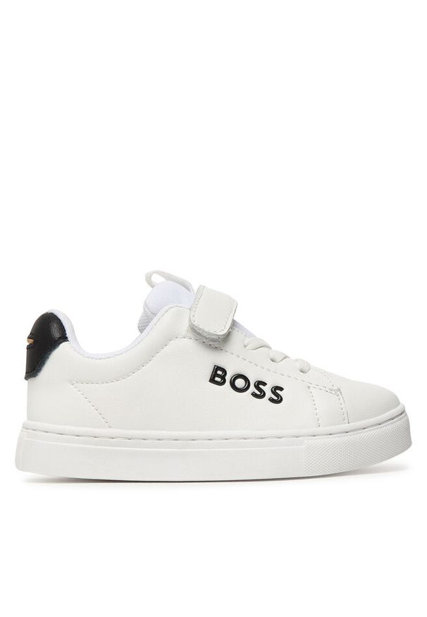 Sneakersy BOSS. Kolor: biały