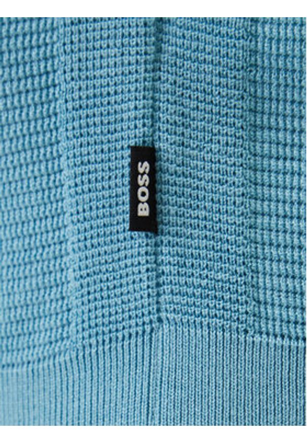 BOSS T-Shirt H-Ianni 50543161 Niebieski Regular Fit. Kolor: niebieski. Materiał: bawełna