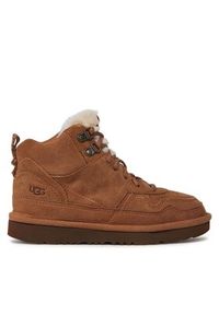 Ugg Sneakersy K Highland Hi Heritage 1134550K Brązowy. Kolor: brązowy. Materiał: skóra, zamsz #3