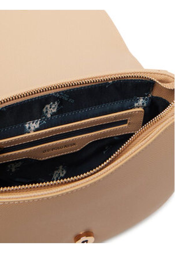U.S. Polo Assn. Torebka BEUXT8791WVP Beżowy. Kolor: beżowy. Materiał: skórzane