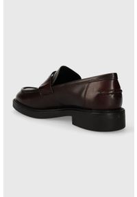 Vagabond Shoemakers mokasyny skórzane ALEX M męskie kolor bordowy 5366.104.43. Nosek buta: okrągły. Kolor: czerwony. Materiał: skóra #4
