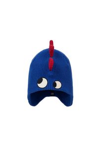 Buff - Czapka dziecięca BUFF KNITTED BEANIE FUN DRAGON COBALT. Kolor: niebieski. Sezon: zima. Styl: sportowy #1