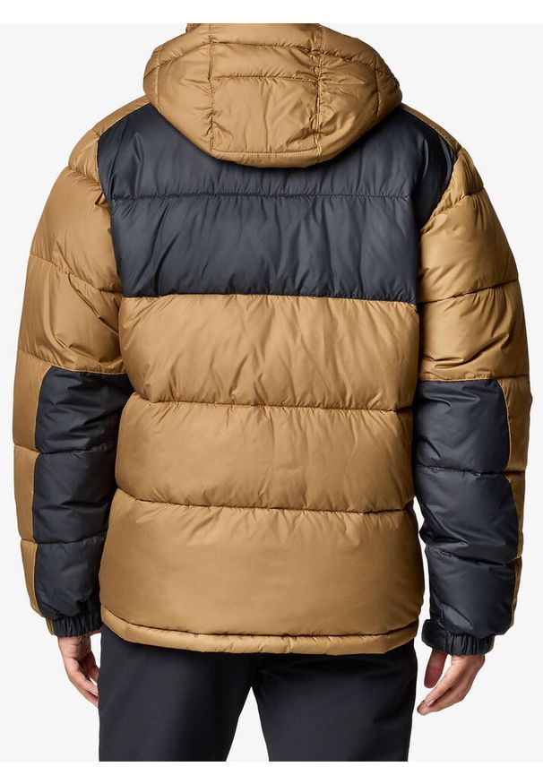 columbia - Kurtka ocieplana męska Columbia Pike Lake II Hooded Jacket. Kolor: brązowy. Sport: turystyka piesza