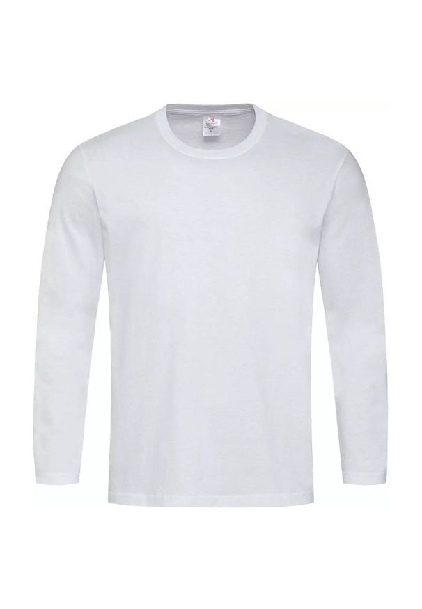 Stedman - Koszulka Z Długim Rękawem Unisex Comfort Dla Dorosłych. Kolor: biały. Długość rękawa: długi rękaw. Długość: długie