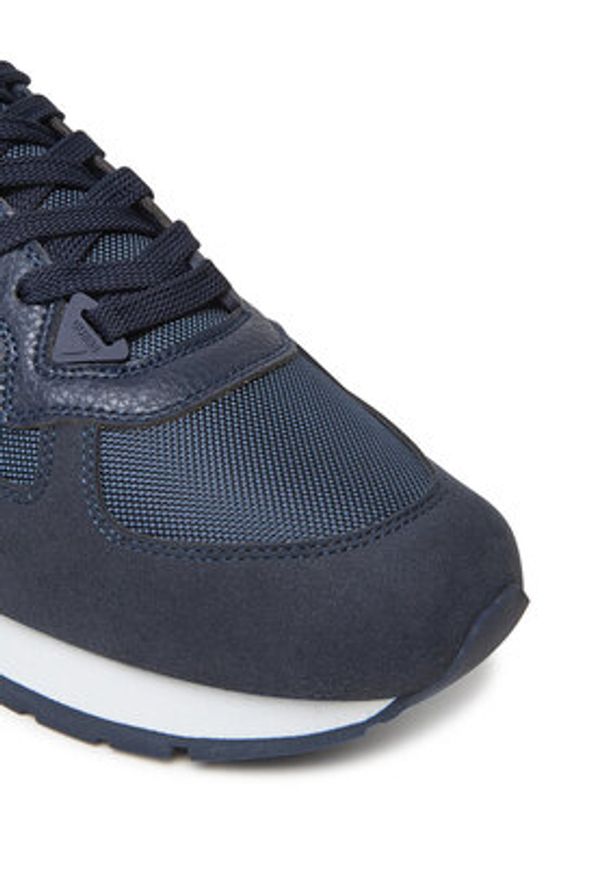 Guess Sneakersy FMTTRE FAB12 Granatowy. Kolor: niebieski. Materiał: zamsz, skóra