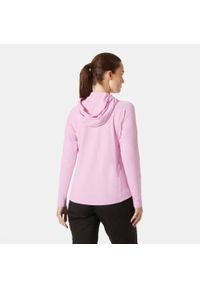 Bluza damska z kapturem Helly Hansen Verglas Light. Typ kołnierza: kaptur. Kolor: różowy #2