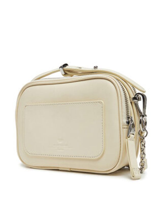 Weekend Max Mara Torebka 2515511154650 Biały. Kolor: biały. Materiał: skórzane
