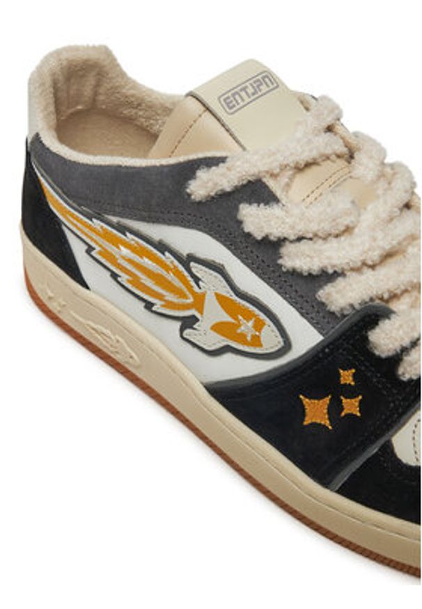 Enterprise Japan Sneakersy BB5003 PX310 S3698 Biały. Kolor: biały. Materiał: skóra