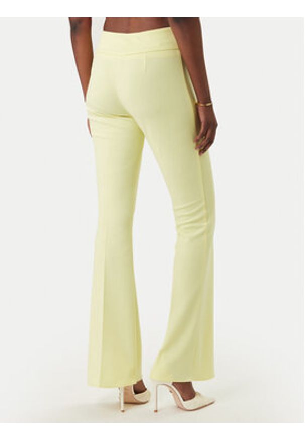 Rinascimento Spodnie materiałowe CFC0127875003 Żółty Straight Fit. Kolor: żółty. Materiał: syntetyk