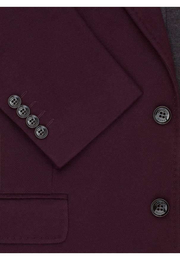 Pako Lorente - PAKO LORENTE – Dzianinowa marynarka w kolorze bordowym. Kolor: czerwony, brązowy, beżowy. Materiał: dzianina. Sezon: wiosna