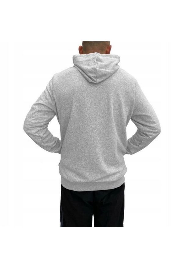 Puma - Bluza Z Kapturem Męska Logo Essentials. Typ kołnierza: kaptur. Kolor: szary