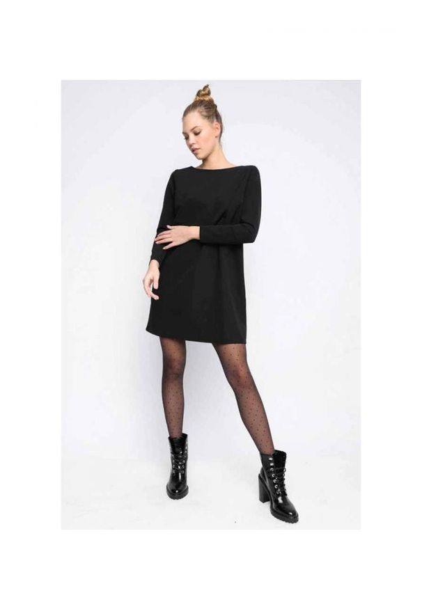 Sugarbird Sukienka "Leandra" | SB19AW3240402 | Kobieta | Czarny. Okazja: na co dzień. Kolor: czarny. Materiał: elastan, poliester. Typ sukienki: proste. Styl: casual