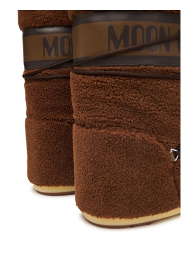 Moon Boot Śniegowce Mb Icon Fleece 80D1403080 Brązowy. Kolor: brązowy. Materiał: materiał