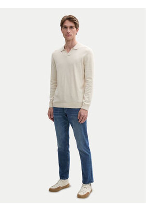 Tom Tailor Jeansy 1045906 Granatowy Regular Fit. Kolor: niebieski