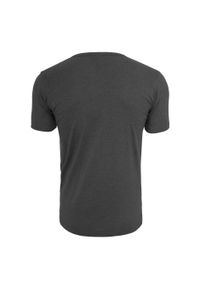 Urban Classics - T-shirt Męski Jeden Kolor Rozciągliwy Dopasowany Krój. Kolor: wielokolorowy, szary, brązowy