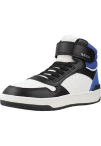 Geox - Kapcie GEOX J WASHIBA Niebieski. Kolor: niebieski. Materiał: syntetyk, tkanina. Sport: turystyka piesza