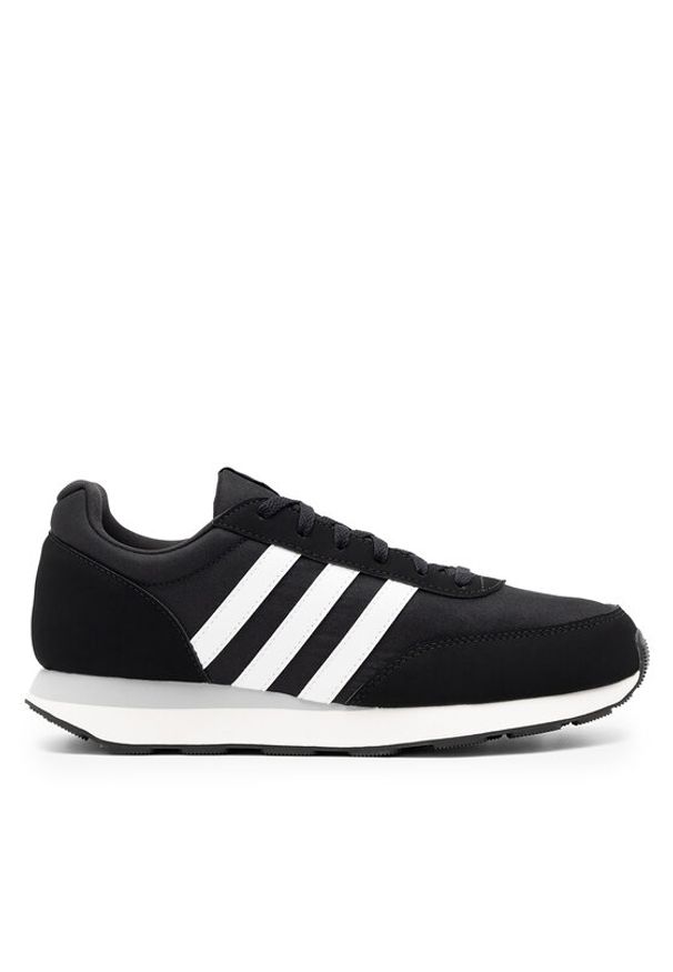 Adidas - adidas Sneakersy RUN 60S 3.0 HP2258 Czarny. Kolor: czarny. Materiał: materiał. Sport: bieganie
