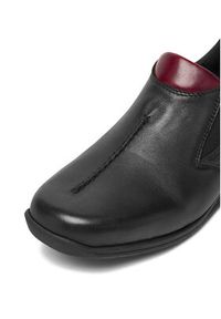 Rieker Półbuty 47253-00 Czarny. Kolor: czarny. Materiał: skóra