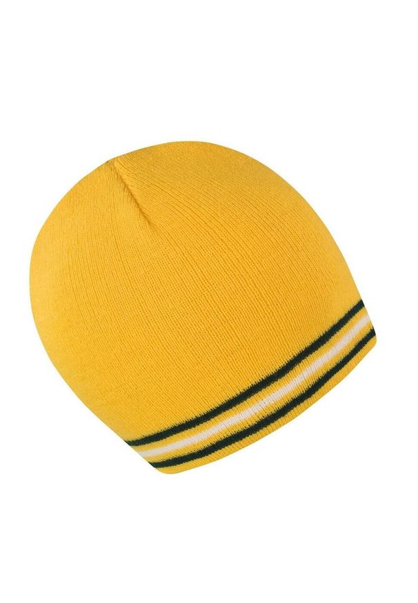 RESULT WINTER ESSENTIALS - Czapka Unisex Dla Dorosłych. Kolor: żółty, biały, wielokolorowy, zielony