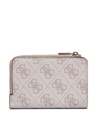 Guess Mały Portfel Damski Laurel II Slg SWSG74 59156 Beżowy. Kolor: beżowy. Materiał: skóra