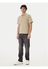 Guess Koszula M6GP09 K3078 Beżowy Regular Fit. Kolor: beżowy. Materiał: syntetyk #2