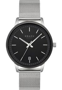 Zegarek OBAKU Zegarek damski Obaku Denmark V270LDABMC srebrny. Kolor: srebrny #1
