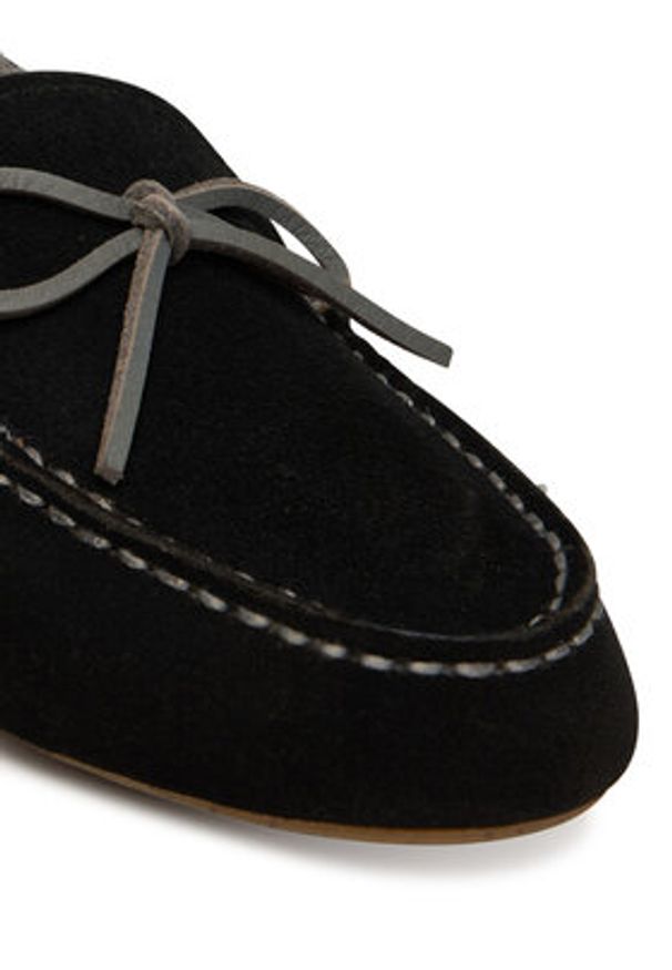 EMU Australia Mokasyny Sandrine W13211 Czarny. Kolor: czarny. Materiał: skóra