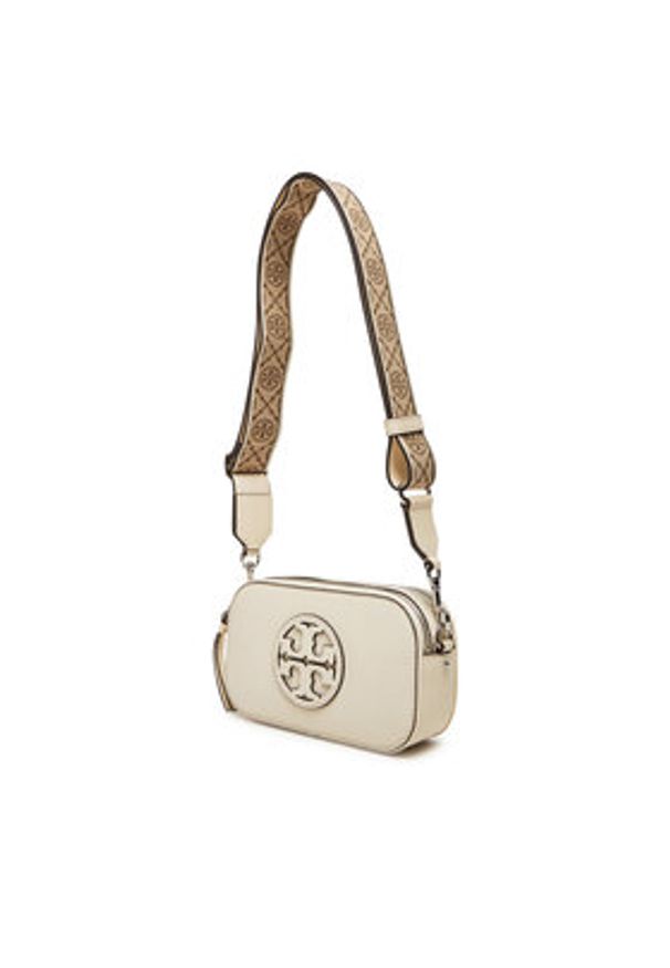 Tory Burch Torebka 171955 Écru. Kolor: kremowy. Materiał: skórzane