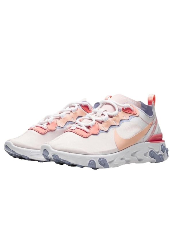 Nike - Buty do chodzenia dla dorosłych React Element 55 Pale Pink. Kolor: różowy. Sport: turystyka piesza