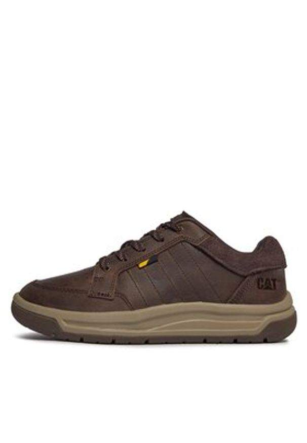 CAT Footwear Sneakersy Apa Cush P725846 Brązowy. Kolor: brązowy. Materiał: skóra