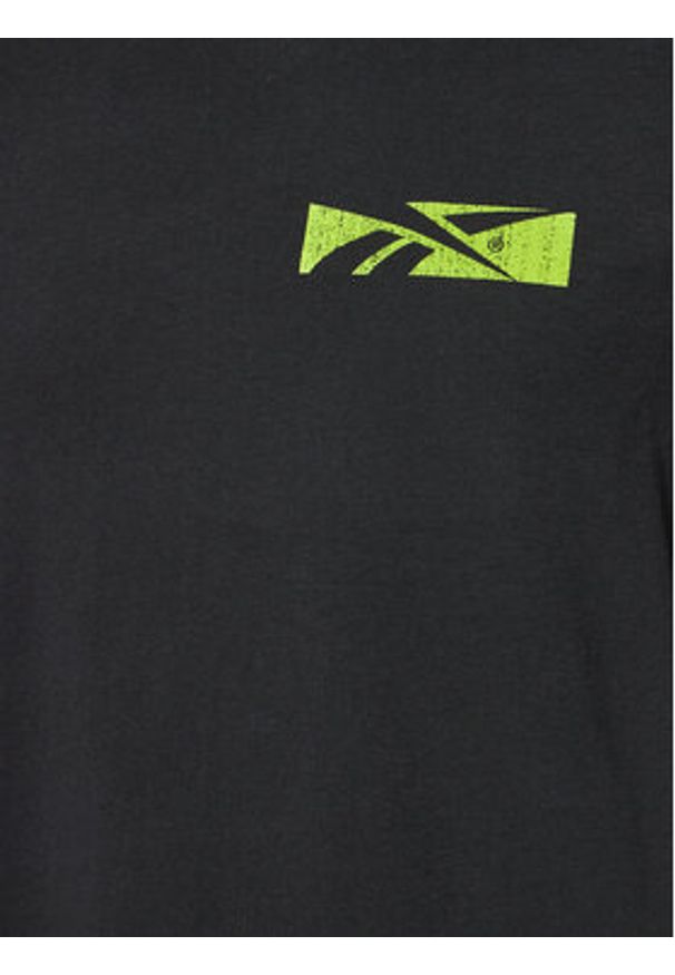 Reebok T-Shirt Unisex Not A Spectator 100075624 Czarny Relaxed Fit. Kolor: czarny. Materiał: bawełna