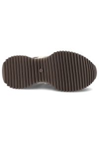 Sneakersy damskie Vinceza, cholewka ze skóry naturalnej wzmocnione elementy przy nosku dynamiczny design gruba amortyzująca podeszwa, brązowe, 41521. Okazja: na co dzień. Zapięcie: sznurówki. Kolor: brązowy. Materiał: skóra. Szerokość cholewki: normalna #6