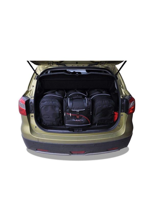 KJUST - Torby Do Bagażnika Suzuki Sx4 S-Cross 2013-2021 4Szt Kjust. Kolor: czarny. Styl: sportowy