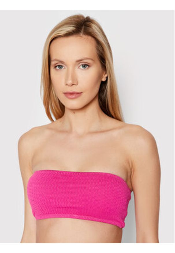 Seafolly Góra od bikini Sea Dive 31034-861 Różowy. Kolor: różowy. Materiał: syntetyk