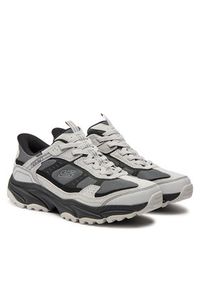 skechers - Skechers Trekkingi Slip-ins Vigor AT 237744/GYBK Szary. Kolor: szary. Materiał: skóra. Sport: turystyka piesza #6