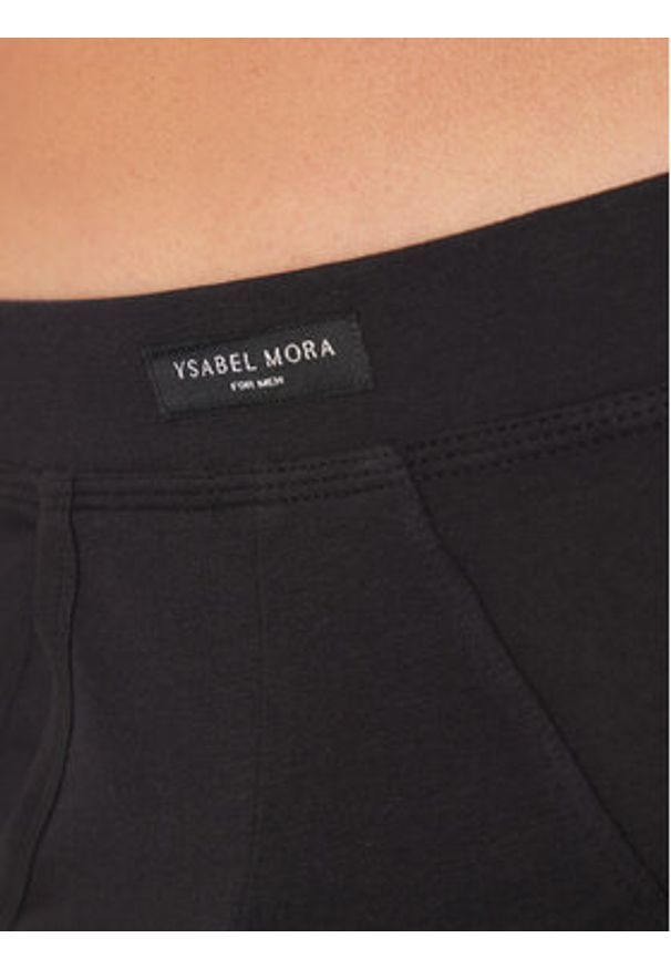 YSABEL MORA Slipy 20156 Czarny. Kolor: czarny. Materiał: bawełna
