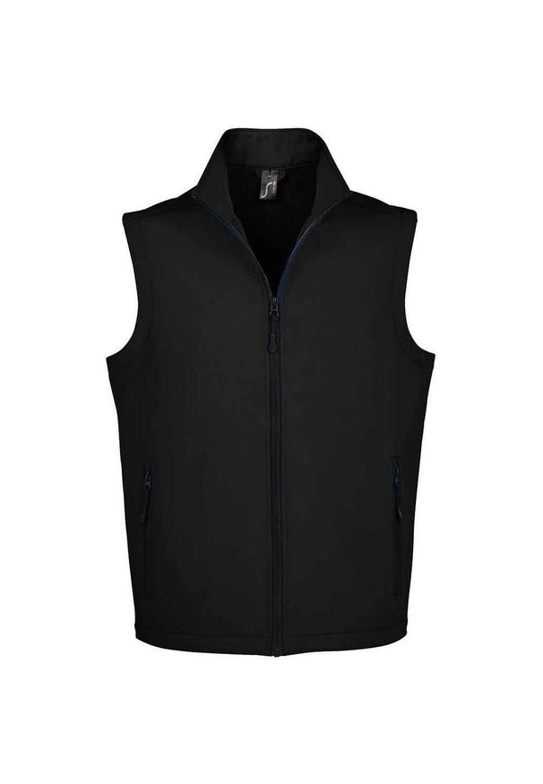 SOL'S - Softshellowa Kamizelka Dla Dorosłych Unisex Race. Kolor: czarny
