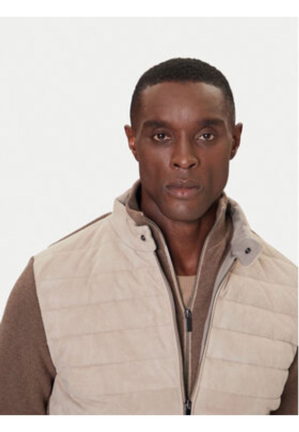 PAUL & SHARK - Paul&Shark Kurtka przejściowa 15311266 Beżowy Regular Fit. Kolor: beżowy. Materiał: wełna, skóra