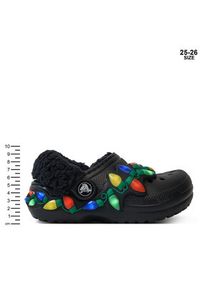 Crocs Klapki Classic Lined Holiday Lights Cgt 212027 Czarny. Kolor: czarny #7